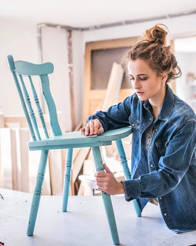 Use A Paint Sprayer For Detailed Furniture Painting-1